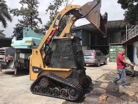 CAT 247B2 Gebraucht-Skid-Steer-Ladegeräte Langlebig CAT-Skid-Steer-Lader