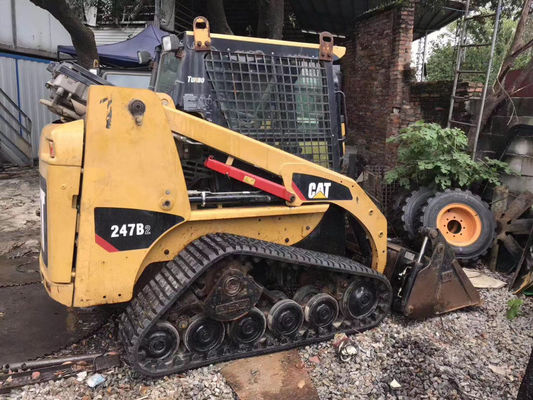 CAT 247B2 Gebraucht-Skid-Steer-Ladegeräte Langlebig CAT-Skid-Steer-Lader