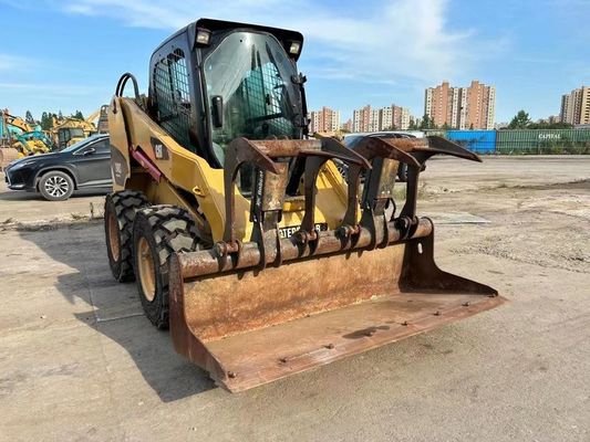 CAT 246C Originalfarbe Gebrauchtes Schieberegler-Lader Sicherheit und Genauigkeit in gutem Zustand