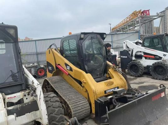 Kraftvolle 277C Gebraucht Caterpillar Skid Steer Kraftstoffeffizienz in gutem Zustand