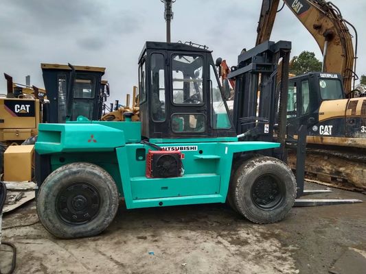 12 Tonnen Mitsubishi F120 Gebraucht Diesel Gabelstapler in gutem Zustand Original Japan
