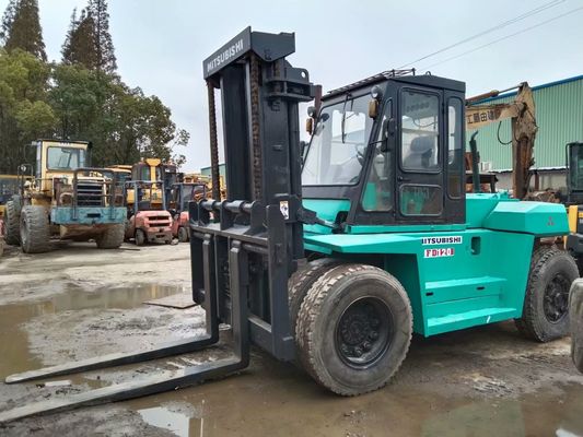 12 Tonnen Mitsubishi F120 Gebraucht Diesel Gabelstapler in gutem Zustand Original Japan