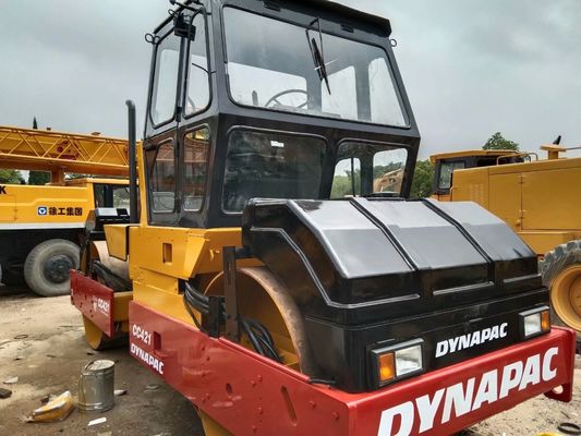 Dynapac CC421 Gebraucht-Straßenwalze Doppeltrommel-Straßenwalze Hohe Produktivität Schweden