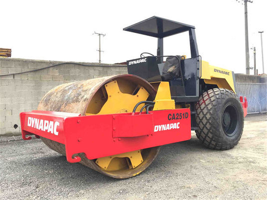CA251D Schwingungsglattes Trommel verwendet Dynapac-Roller mit starker Leistung