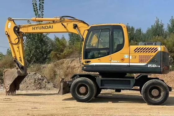 Hyundai R150W-9 Gebrauchtradbagger 2015 Hochpräzision für den Bau