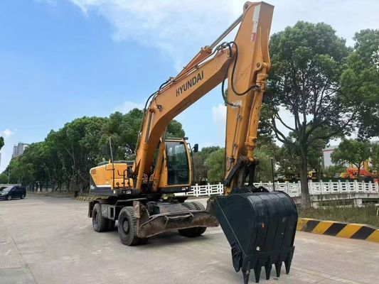 Gebraucht Hyundai R210W-9 Radbagger In ausgezeichnetem Zustand/Gebraucht Radbagger zum Verkauf
