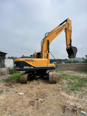 Hyundai R220LC-9S Hydraulischer Crawler Bagger aus zweiter Hand 2020 Jahr