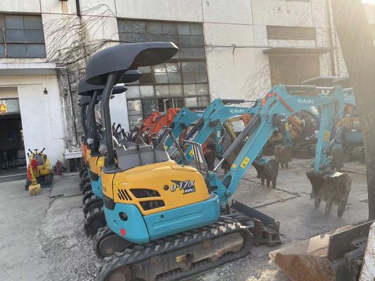 Originalfarbe Gebraucht Kobelco Bagger U17 hohe Effizienz für Innenräume
