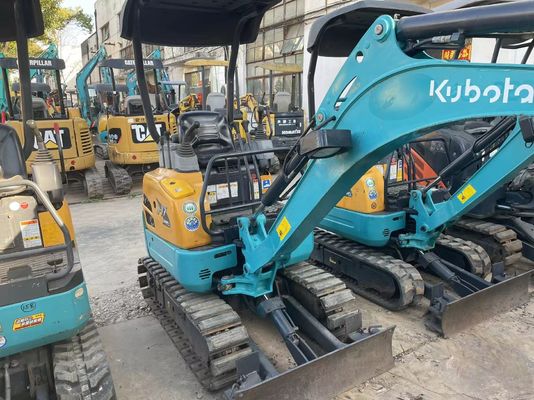 Originalfarbe Gebraucht Kobelco Bagger U17 hohe Effizienz für Innenräume