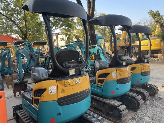 Originalfarbe Gebraucht Kobelco Bagger U17 hohe Effizienz für Innenräume