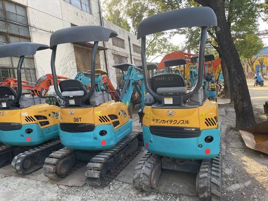 Originalfarbe Gebraucht Kobelco Bagger U17 hohe Effizienz für Innenräume
