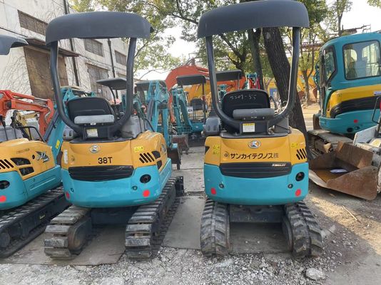 Originalfarbe Gebraucht Kobelco Bagger U17 hohe Effizienz für Innenräume