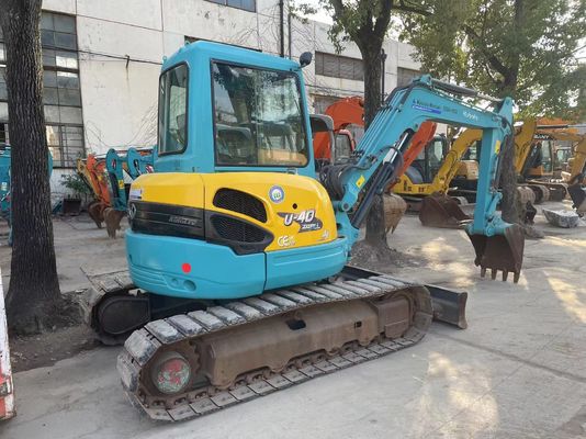 Japan verwendet Minibagger Kubota U40-5 mit effizientem Hydrauliksystem
