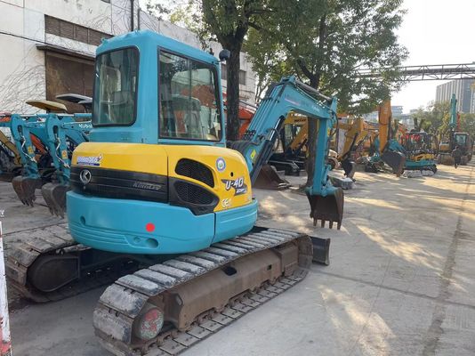 Japan verwendet Minibagger Kubota U40-5 mit effizientem Hydrauliksystem