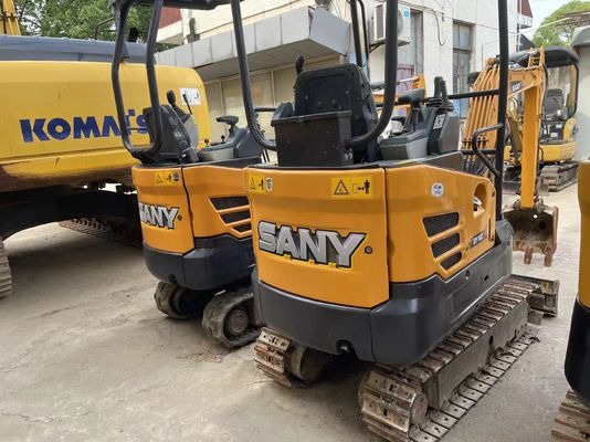 Gebraucht SANY SY16C Mini Bagger reibungslos für die Gartenarbeit