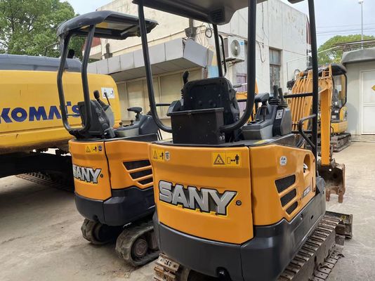 Gebraucht SANY SY16C Mini Bagger reibungslos für die Gartenarbeit