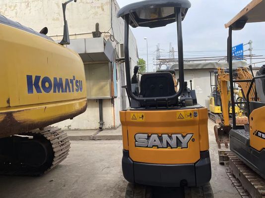 Gebraucht SANY SY16C Mini Bagger reibungslos für die Gartenarbeit