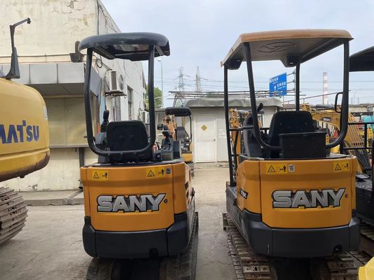 Gebraucht SANY SY16C Mini Bagger reibungslos für die Gartenarbeit