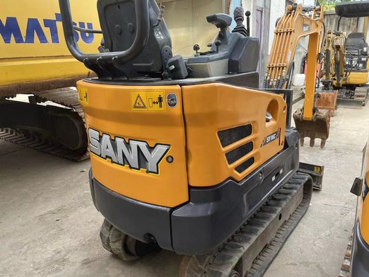 Gebraucht SANY SY16C Mini Bagger reibungslos für die Gartenarbeit
