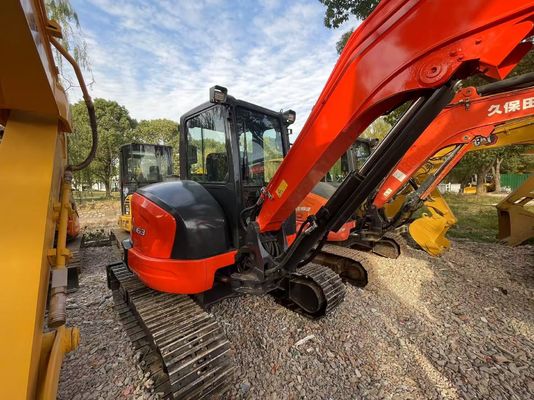 Farbe neu streichen Gebraucht Kubota KX163-5 Mini Crawler Bagger in ausgezeichnetem Zustand/Kubota Bagger mit EPA Motor und Schwingarm