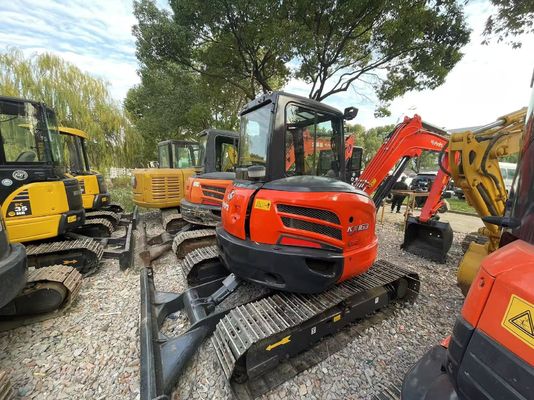 Farbe neu streichen Gebraucht Kubota KX163-5 Mini Crawler Bagger in ausgezeichnetem Zustand/Kubota Bagger mit EPA Motor und Schwingarm