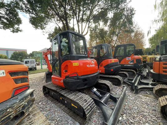 Farbe neu streichen Gebraucht Kubota KX163-5 Mini Crawler Bagger in ausgezeichnetem Zustand/Kubota Bagger mit EPA Motor und Schwingarm
