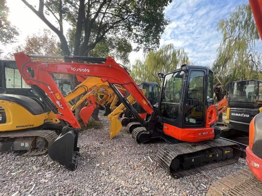 Farbe neu streichen Gebraucht Kubota KX163-5 Mini Crawler Bagger in ausgezeichnetem Zustand/Kubota Bagger mit EPA Motor und Schwingarm