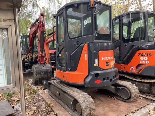 Original Japan Gebraucht Hitachi ZX35U-5N Mini Bagger in ausgezeichnetem Zustand/Gebraucht japanischer Mini Bagger mit Schwungarm und EPA-Motor