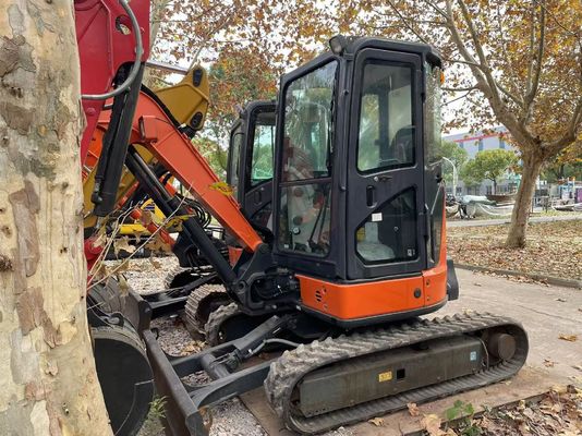Original Japan Gebraucht Hitachi ZX35U-5N Mini Bagger in ausgezeichnetem Zustand/Gebraucht japanischer Mini Bagger mit Schwungarm und EPA-Motor