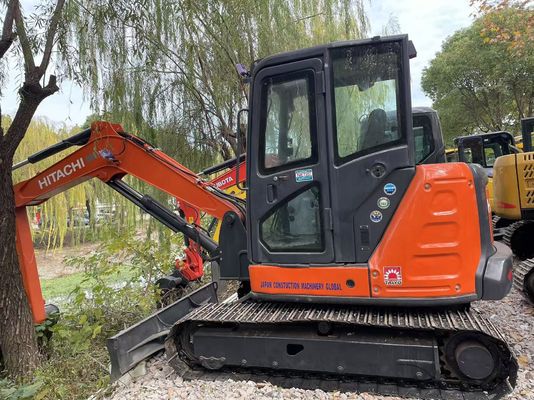 Original Japan Gebraucht Hitachi ZX68USR-5A Crawler Bagger in ausgezeichnetem Zustand