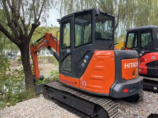 Original Japan Gebraucht Hitachi ZX68USR-5A Crawler Bagger in ausgezeichnetem Zustand