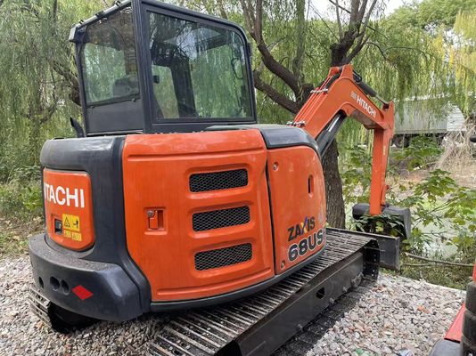 Original Japan Gebraucht Hitachi ZX68USR-5A Crawler Bagger in ausgezeichnetem Zustand