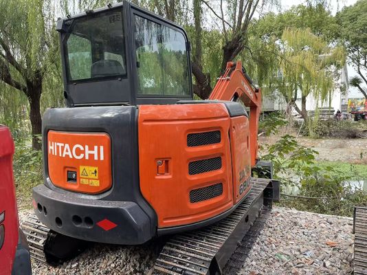 Original Japan Gebraucht Hitachi ZX68USR-5A Crawler Bagger in ausgezeichnetem Zustand