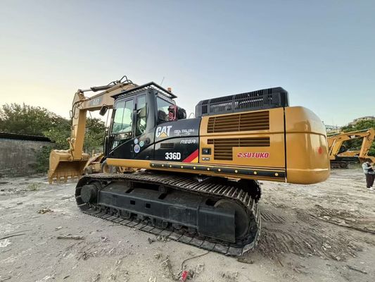 Gebrauchtes Crawler Caterpillar 336D Bagger Ummalung Farbe 36 Tonnen für den Bergbau