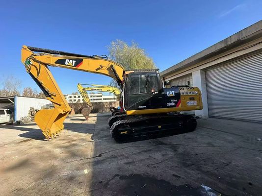 Gelb Original Japan Gebraucht CAT Bagger 320D2 Caterpillar Crawler Bagger