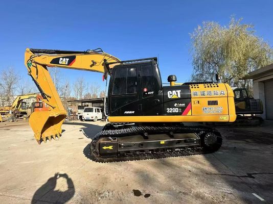 Gelb Original Japan Gebraucht CAT Bagger 320D2 Caterpillar Crawler Bagger