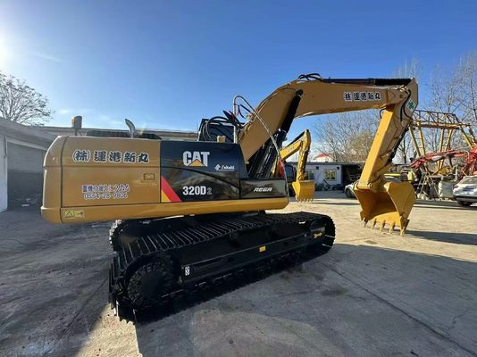 Gelb Original Japan Gebraucht CAT Bagger 320D2 Caterpillar Crawler Bagger