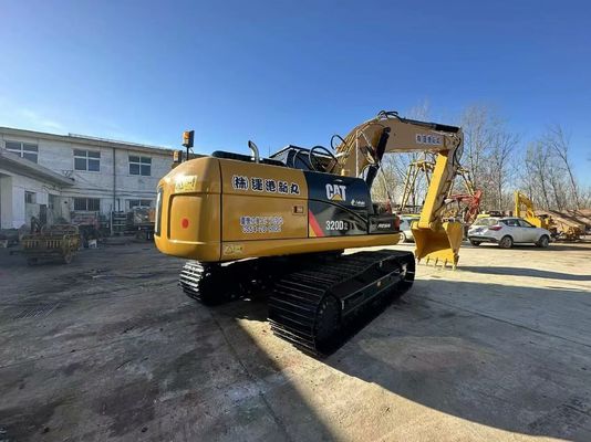 Gelb Original Japan Gebraucht CAT Bagger 320D2 Caterpillar Crawler Bagger