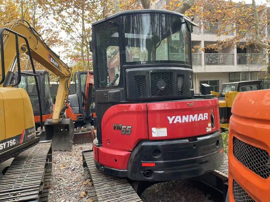 Original Japan Gebraucht Yanmar Vio55-5B Minibagger mit EPA-Motor/Braucht Kubota Minibagger zum Verkauf
