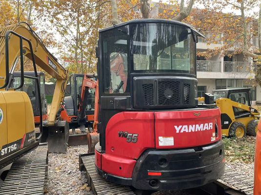 Original Japan Gebraucht Yanmar Vio55-5B Minibagger mit EPA-Motor/Braucht Kubota Minibagger zum Verkauf
