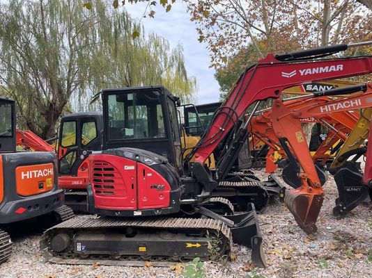 Original Japan Gebraucht Yanmar Vio55-5B Minibagger mit EPA-Motor/Braucht Kubota Minibagger zum Verkauf