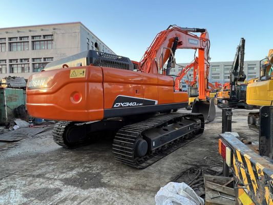 Farbe wieder aufsetzen verwendet Doosan DX340LC-9C Crawler Bagger in ausgezeichnetem Zustand