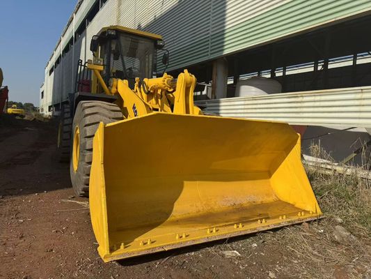 Farbe WA470-3 Gebrauchtes Komatsu-Radlader für den Bau Mittlerer Osten