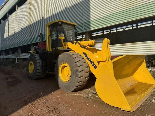 Farbe WA470-3 Gebrauchtes Komatsu-Radlader für den Bau Mittlerer Osten