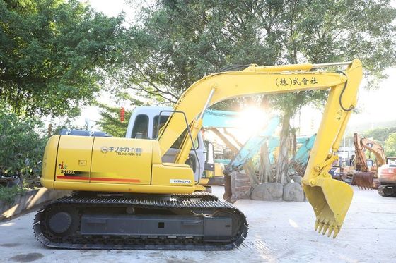 Original japanische gebrauchte Sumitomo SH120-6 Crawler Bagger in ausgezeichnetem Zustand