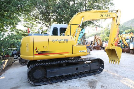 Original japanische gebrauchte Sumitomo SH120-6 Crawler Bagger in ausgezeichnetem Zustand