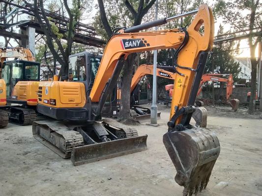 2020 Jahr Gebraucht SANY SY60C-9 Mini Crawler Bagger Originalfarbe