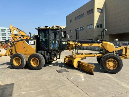 Original Japan Caterpillar 160M Motor Grader in ausgezeichnetem Zustand