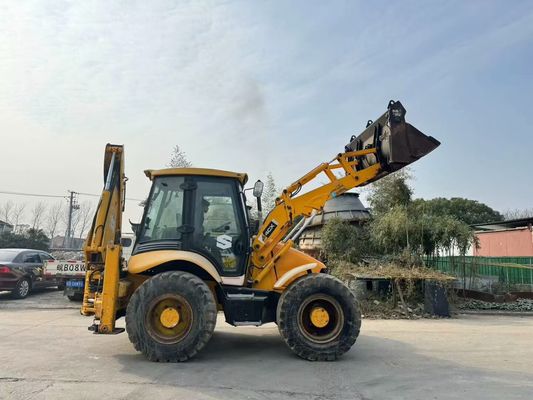 Original UK Gebraucht JCB 4CX Backhoe-Lader mit vier in einem Eimer / Gebraucht JCB Backhoe-Lader heiß verkaufen