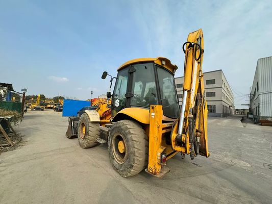 Original UK Gebraucht JCB 4CX Backhoe-Lader mit vier in einem Eimer / Gebraucht JCB Backhoe-Lader heiß verkaufen